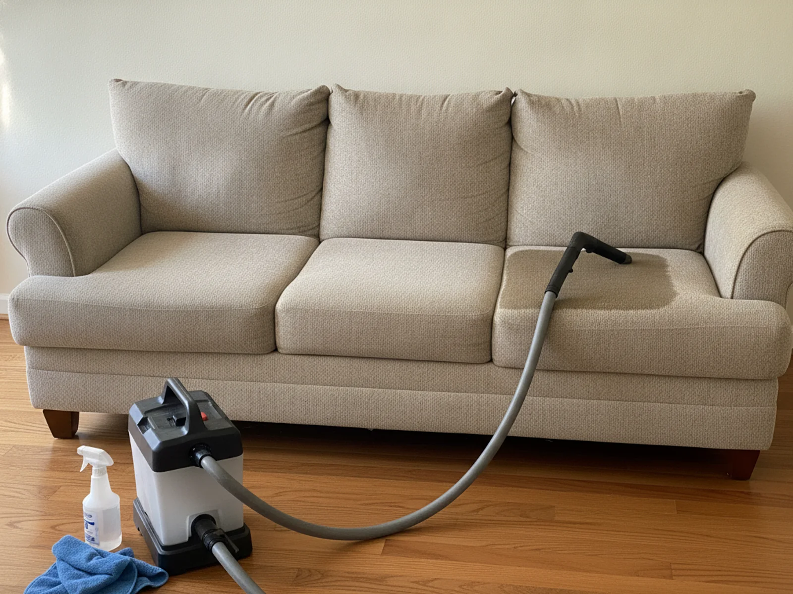 Professional upholstery cleaning in Evergreen, CA